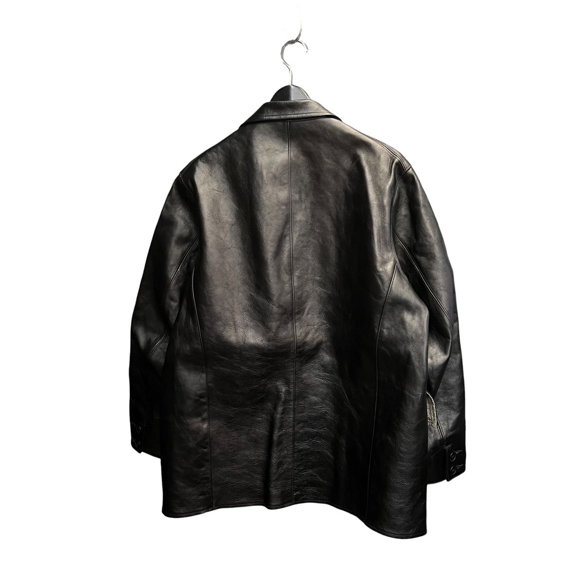 Taiga Takahashi Sack Leather CoatレザージャケットLOT.803 古着・中古-2枚目のアイテム画像