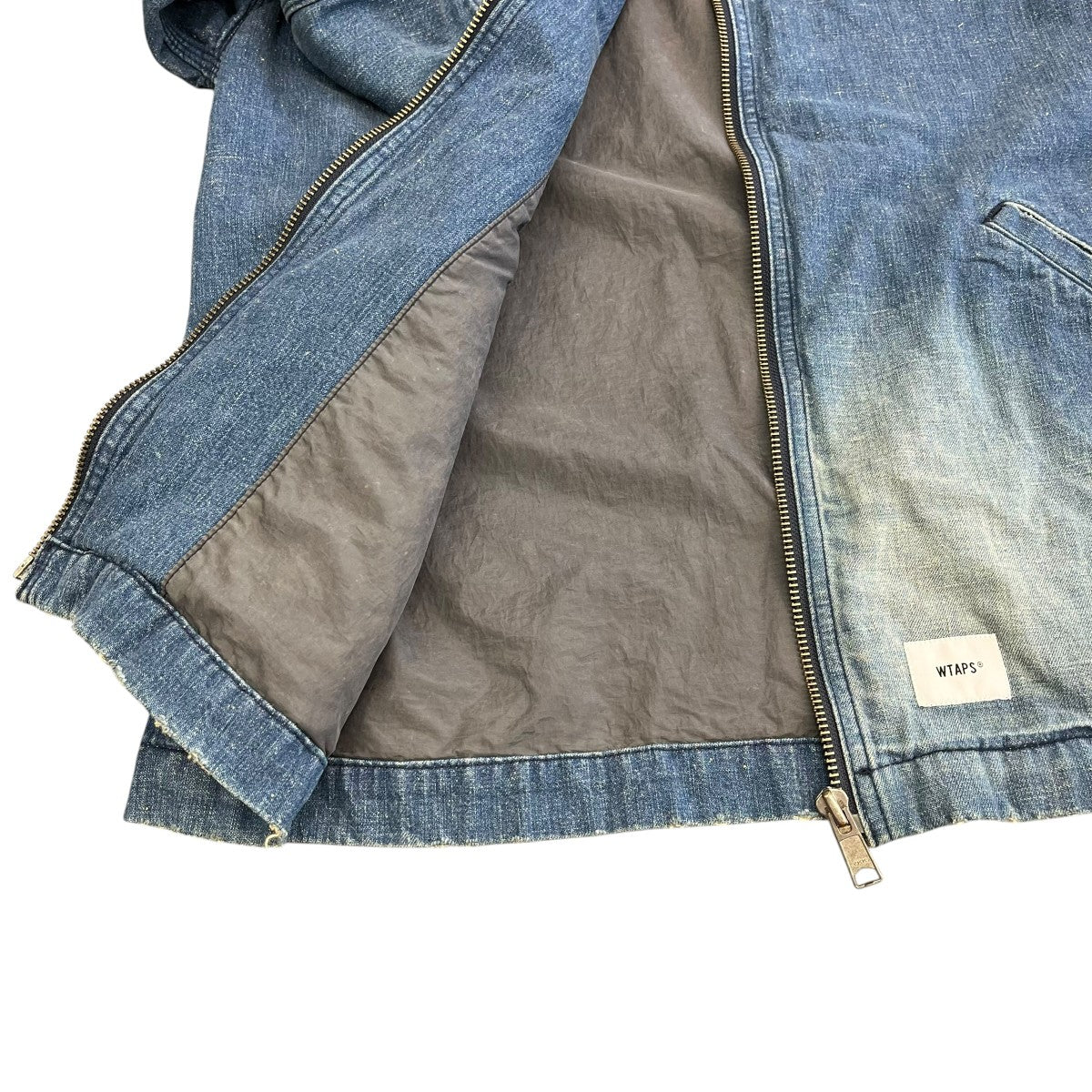 WTAPS ACE JACKET COTTON DENIMデニムジャケット191WVDT JKM01 古着・中古-5枚目のアイテム画像