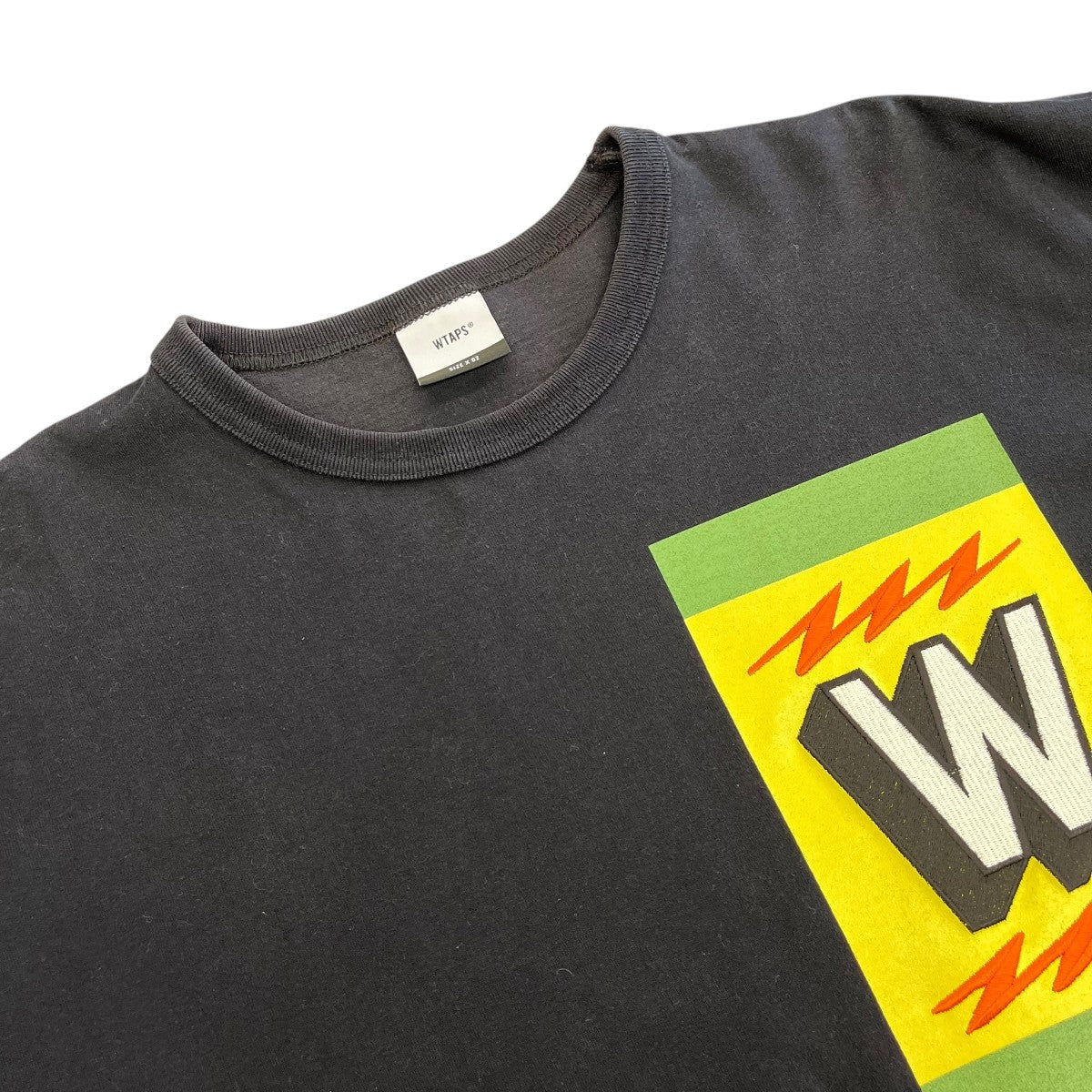 WTAPS TREMOR 02 TEE．COPOロングスリーブカットソー182ATDT CSM07 古着・中古-3枚目のアイテム画像