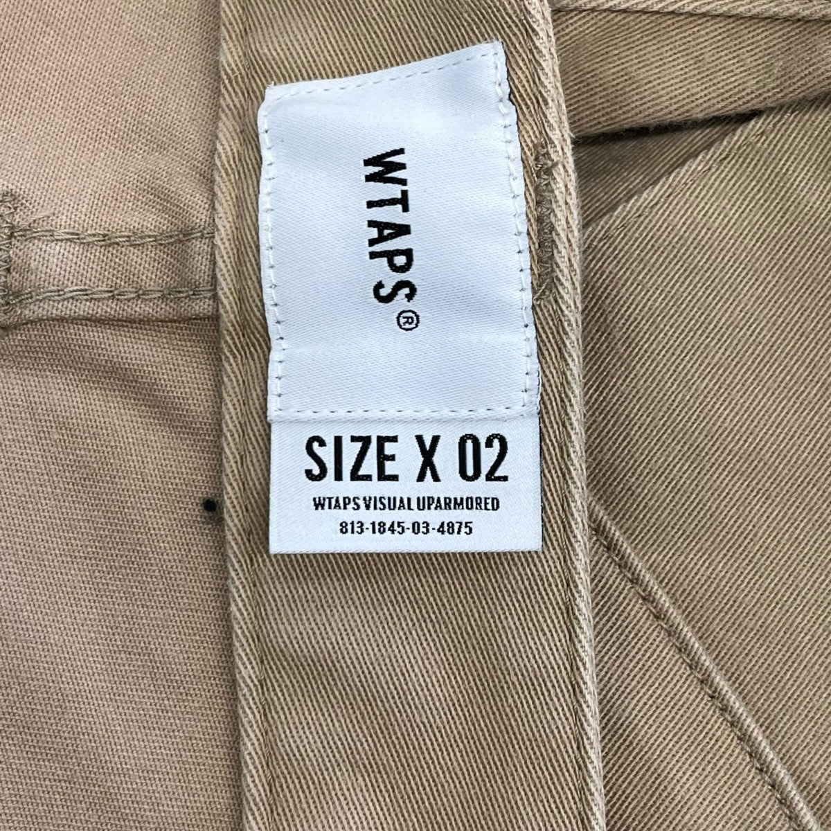 WTAPS JUNGLE SKINNY TROUSERSカーゴパンツ212BRDT PTM02 古着・中古-6枚目のアイテム画像