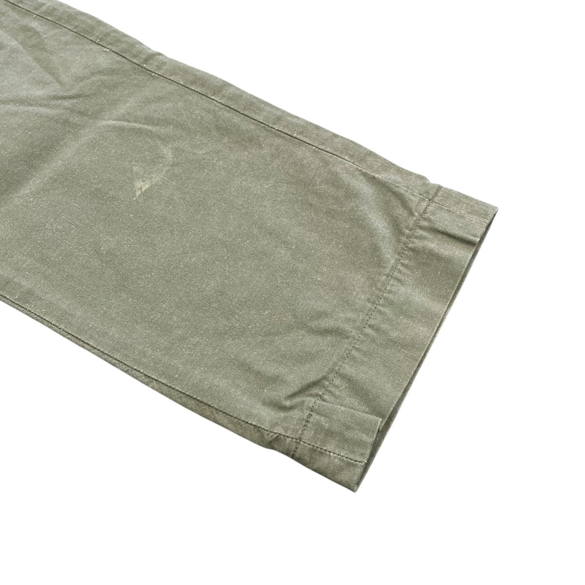 KHAKI TIGHT TROUSERS．NYCO．OXFORDパンツ181TQDT PTM03