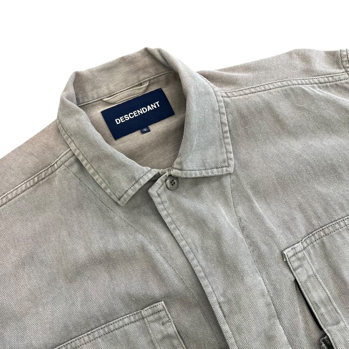 DESCENDANT DWU TWILL JACKETデニムジャケット 古着・中古-3枚目のアイテム画像