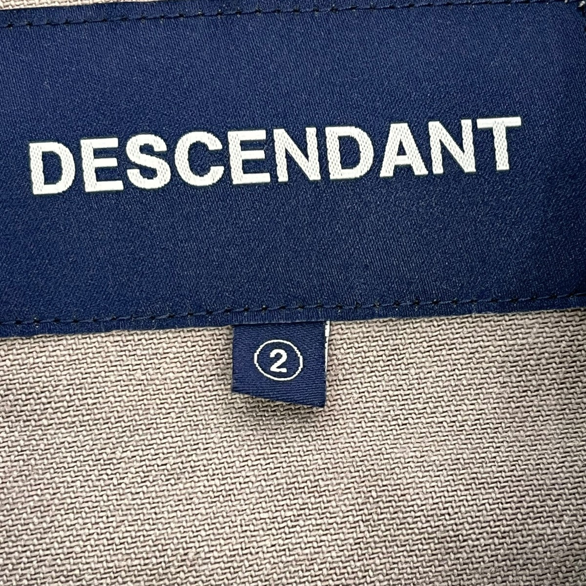 DESCENDANT DWU TWILL JACKETデニムジャケット 古着・中古-6枚目のアイテム画像
