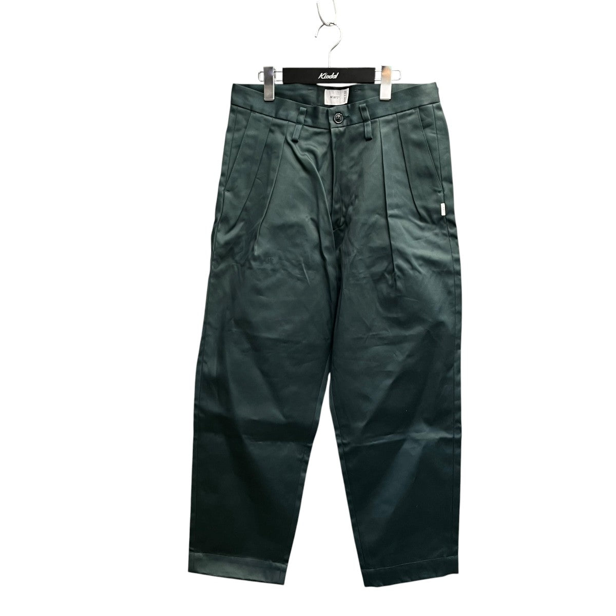WTAPS TUCK 02 TROUSERS COTTON．TWILLパンツ211TQDT PTM02 古着・中古-1枚目のアイテム画像