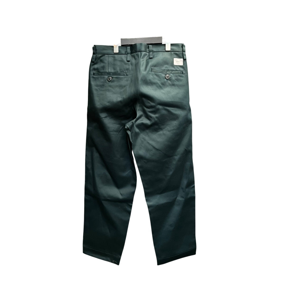 WTAPS TUCK 02 TROUSERS COTTON．TWILLパンツ211TQDT PTM02 古着・中古-2枚目のアイテム画像