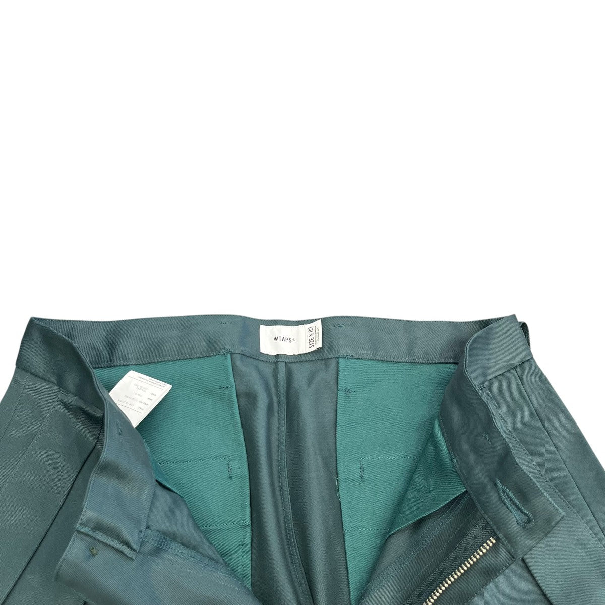 WTAPS TUCK 02 TROUSERS COTTON．TWILLパンツ211TQDT PTM02 古着・中古-3枚目のアイテム画像