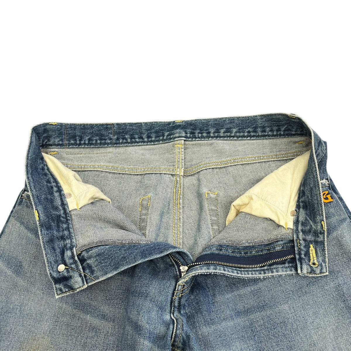 GOODENOUGH MELLOW EDGE USED JEANデニムパンツGE-142003 古着・中古-3枚目のアイテム画像