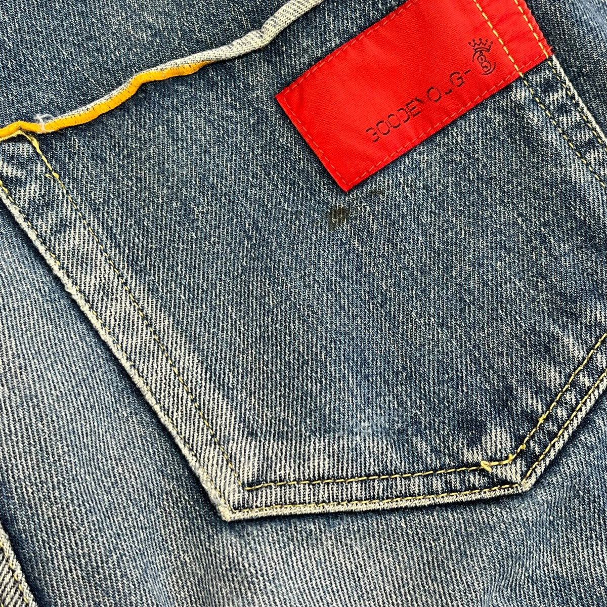 GOODENOUGH MELLOW EDGE USED JEANデニムパンツGE-142003 古着・中古-7枚目のアイテム画像