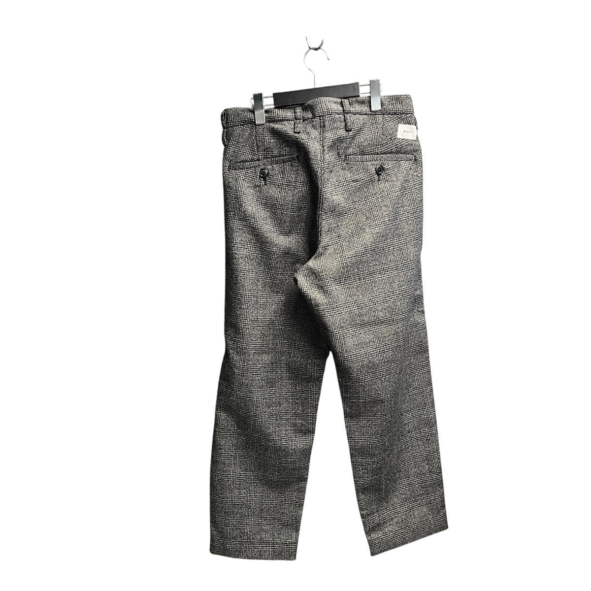 TUCK TROUSERS WOOL TWEED TEXTILEウールパンツ202TQDT-PTM06