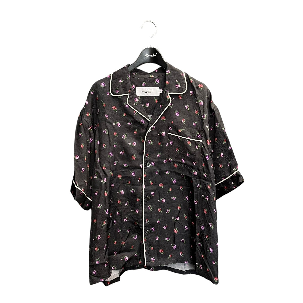 JANE SMITH 25SSCUPRO FLOWER PRINT PIPING OPEN COLLAR SHIRTS半袖シャツ25SSH-#808L 古着・中古-1枚目のアイテム画像
