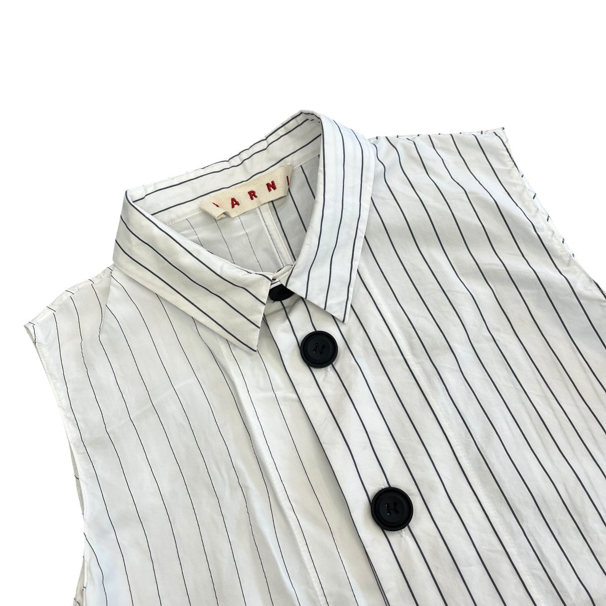 MARNI ノースリーブシャツE16TTMAT71CQ1TCT65-STB92 古着・中古-3枚目のアイテム画像