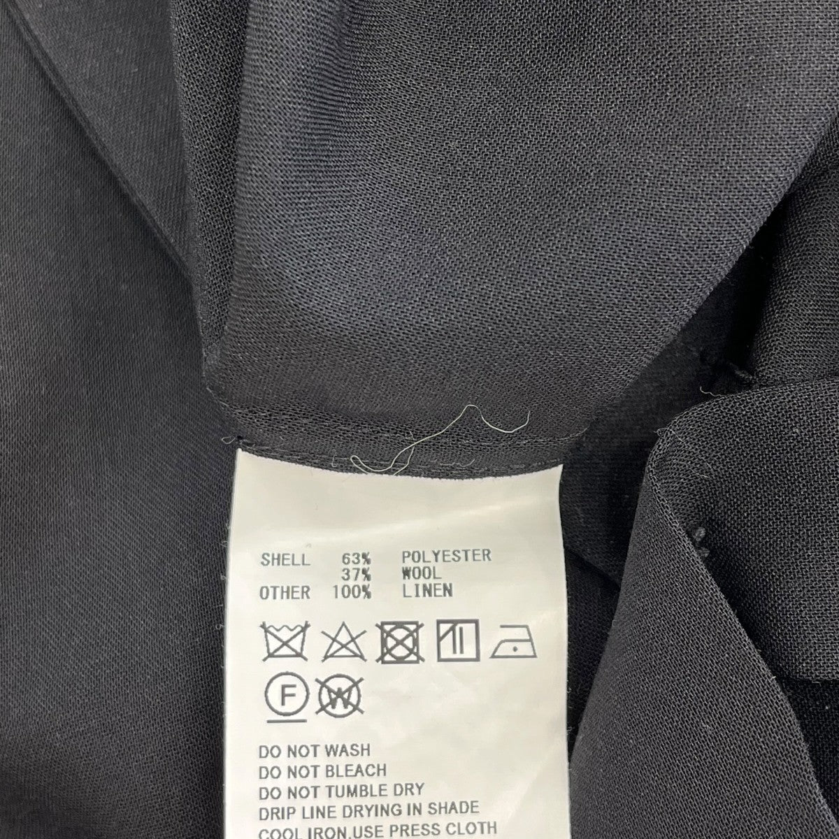 HYKE 22AWシャツワンピース222-16146 008 古着・中古-6枚目のアイテム画像