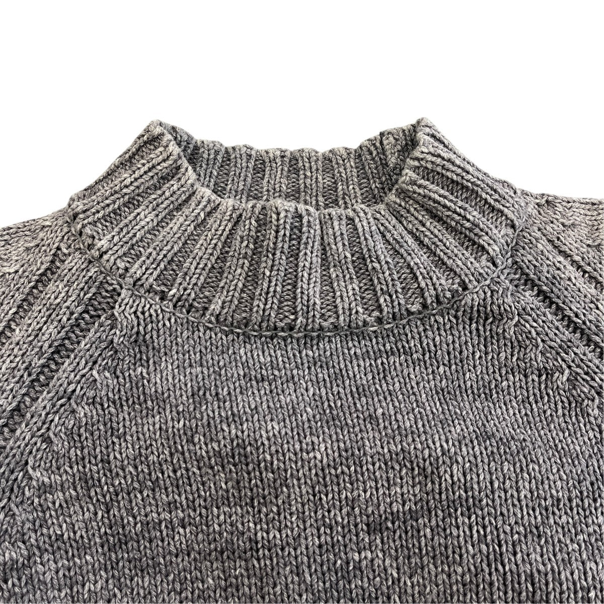 MOCK NECK KNIT長袖ハイネックニット
