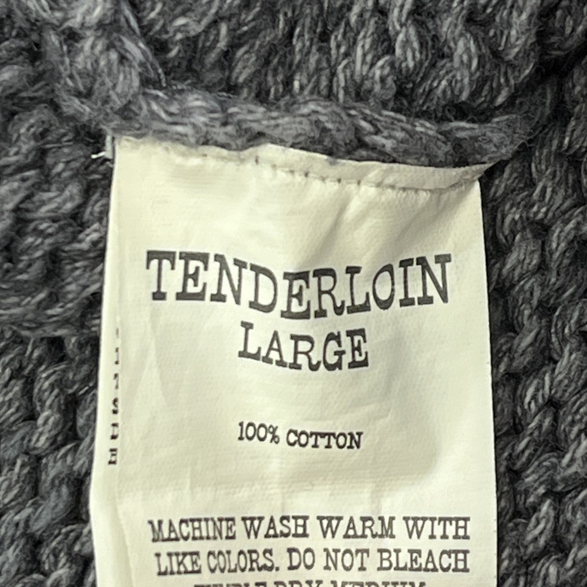 MOCK NECK KNIT長袖ハイネックニット