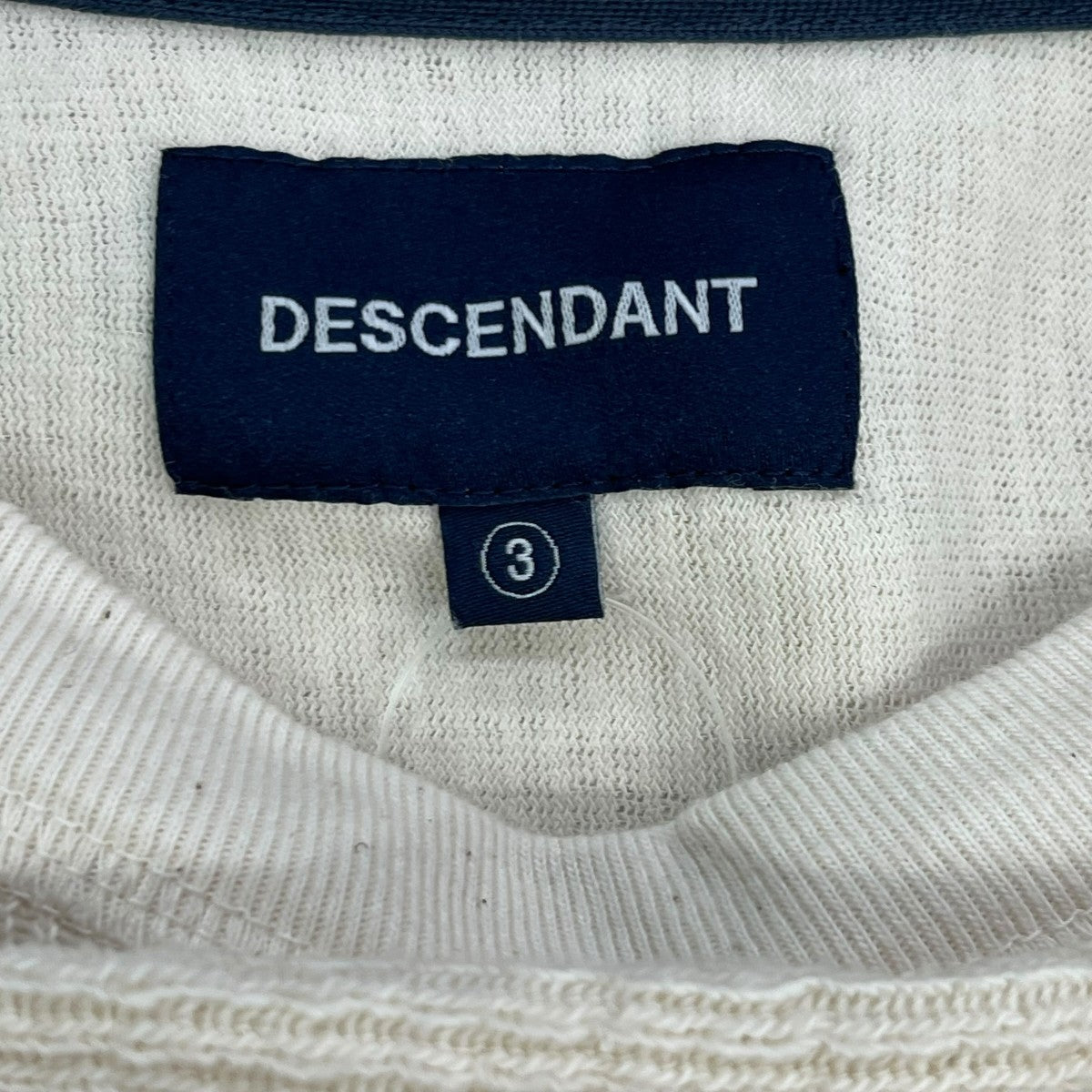 DESCENDANT CACHALOT WAFFLE LS薄手ニット 古着・中古-7枚目のアイテム画像