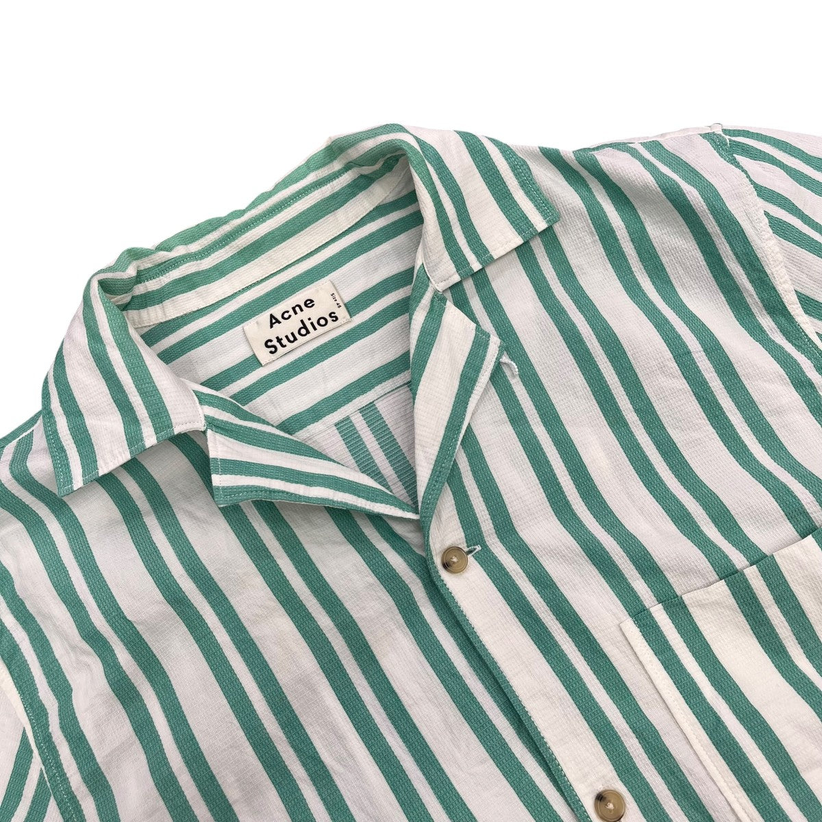 ACNE STUDIOS 半袖シャツFN MN SHIR000025 古着・中古-3枚目のアイテム画像