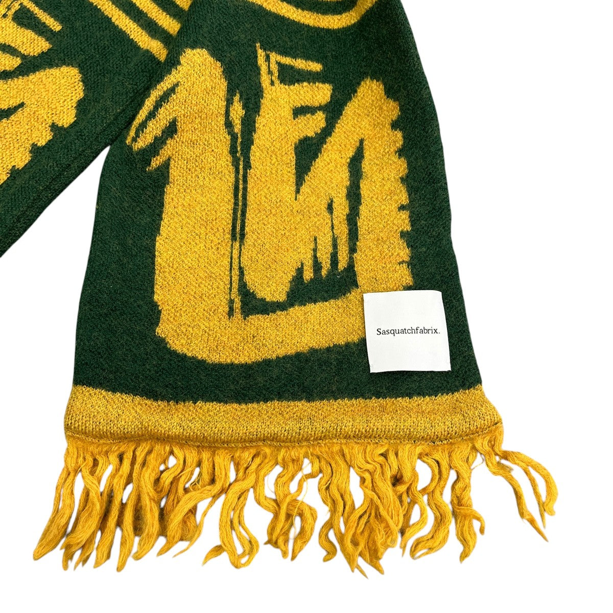 “EASTEND DRAGON FONT” GAME WOOL SCARFマフラー