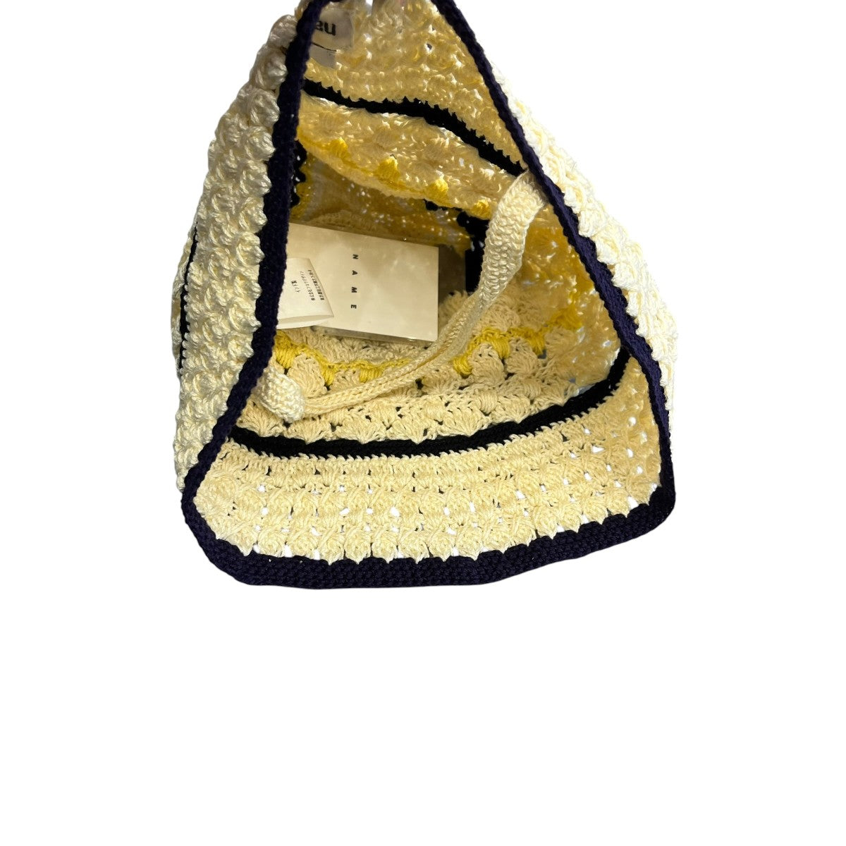 Name．×nakedgauge 25SSHAND KNITED BUCKET HAT CONNIEハットNG25S KAC01 古着・中古-3枚目のアイテム画像