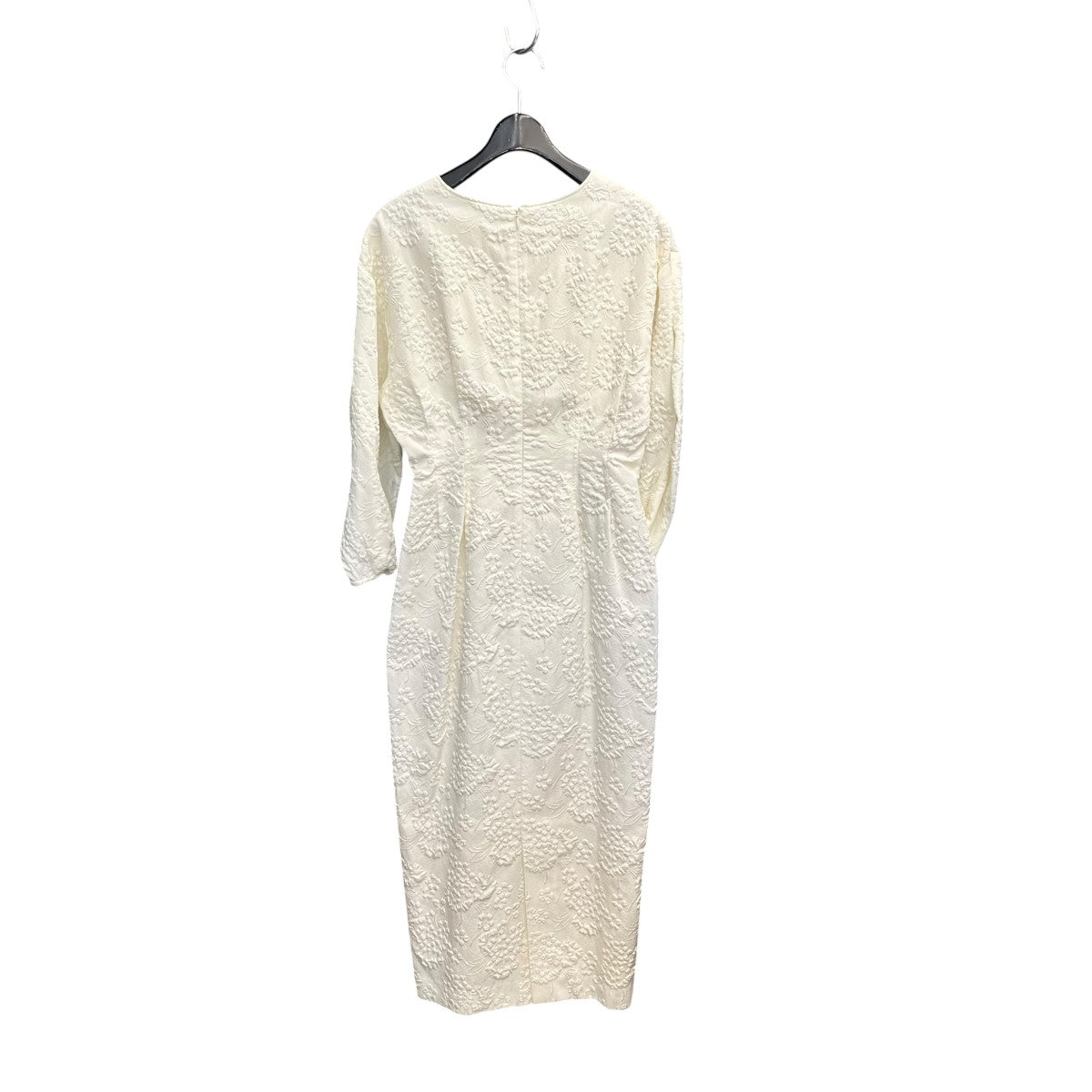 VERMEIL par iena ジャガードウエストシェイプワンピース23040938109010 古着・中古-2枚目のアイテム画像