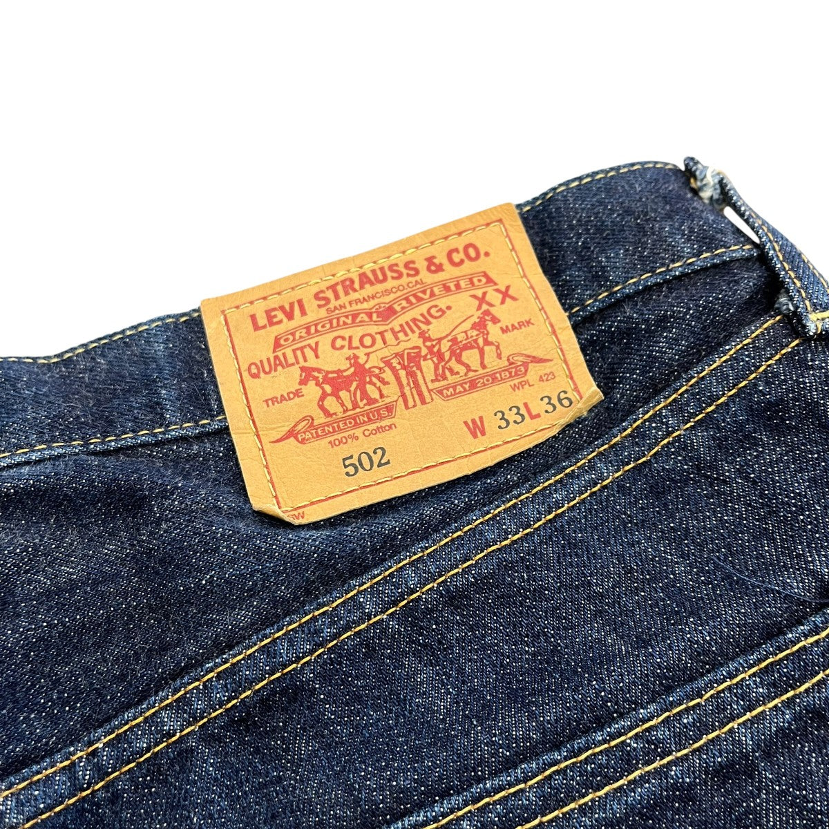 LEVI’S 502XX 復刻デニムパンツ 古着・中古-6枚目のアイテム画像
