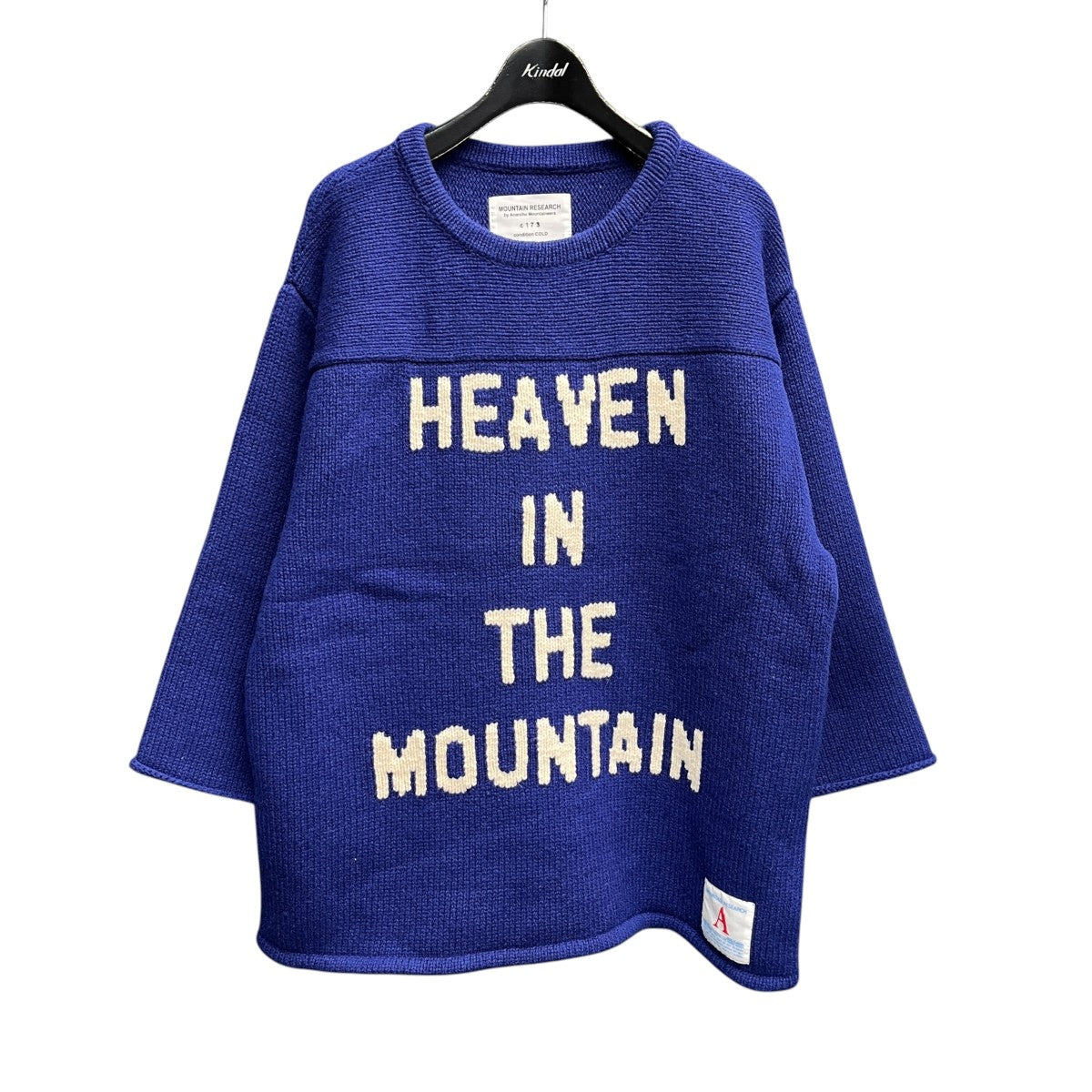 MOUNTAIN RESEARCH MT Game Sweater半袖ニットMTR4173 古着・中古-1枚目のアイテム画像