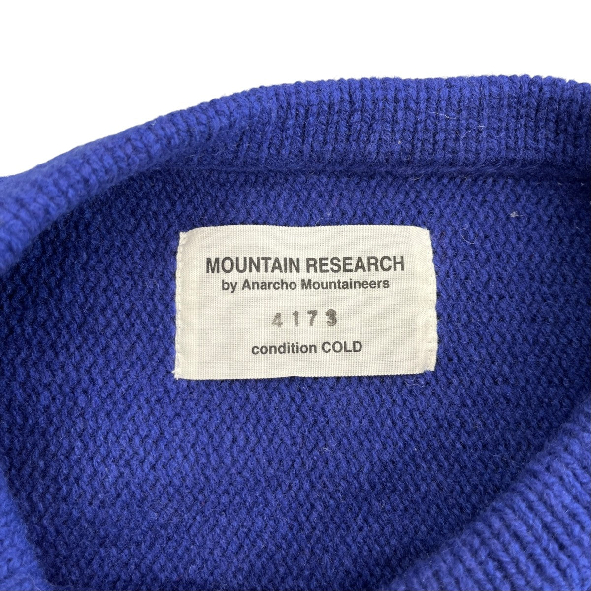 MOUNTAIN RESEARCH MT Game Sweater半袖ニットMTR4173 古着・中古-4枚目のアイテム画像