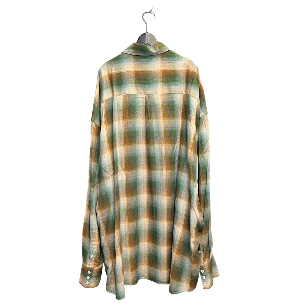 LES SIX 25SSmega shirtチェックシャツfjorton 8 sh mf d 古着・中古-2枚目のアイテム画像
