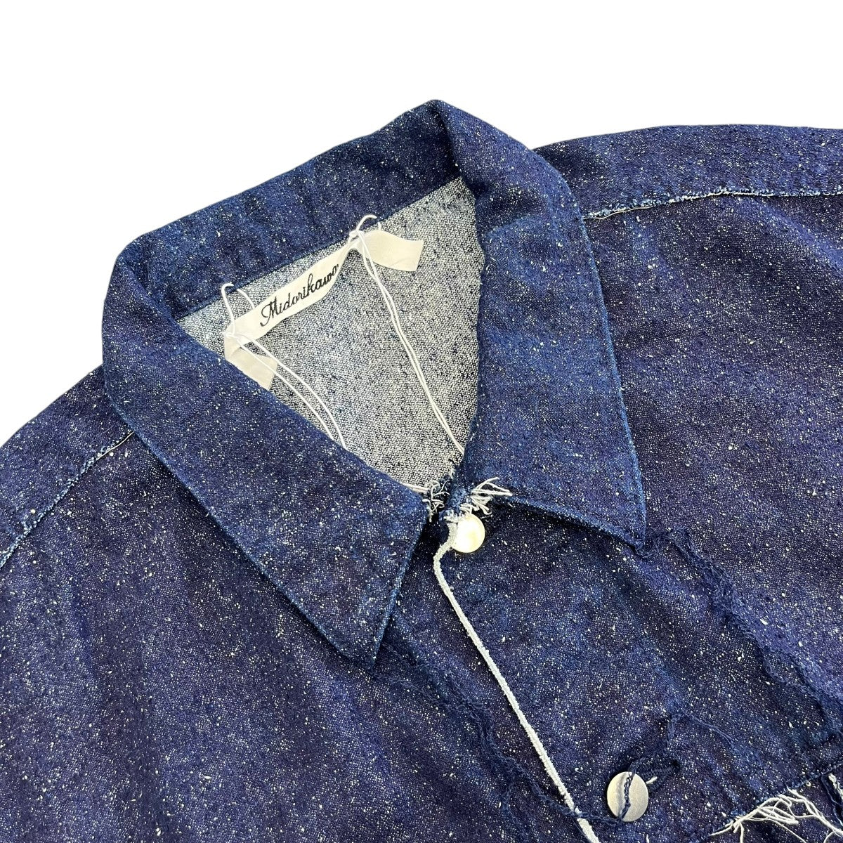 Midorikawa 25AWSILK DENIM JACKETデニムジャケットMID25AW JK05 古着・中古-3枚目のアイテム画像