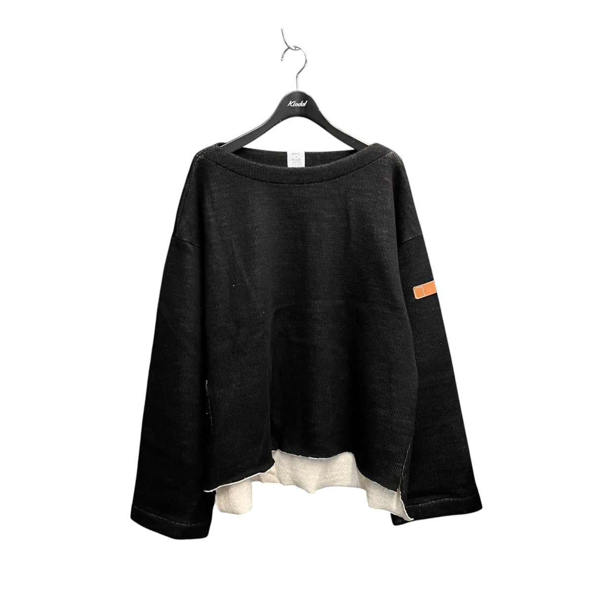 31th W Face Boat Neck SweaterニットSUNSEA3124