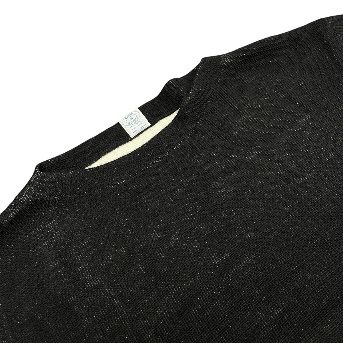 31th W Face Boat Neck SweaterニットSUNSEA3124