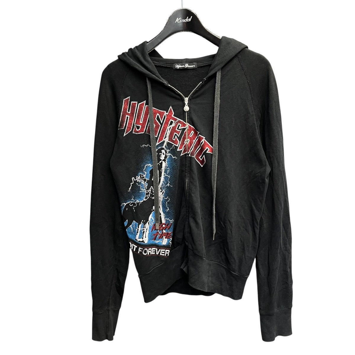 Hysteric Glamour ジップパーカー2CF 7600 古着・中古-1枚目のアイテム画像