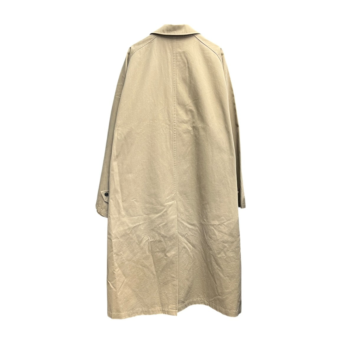 コットンチノクロスバルマカーンコートステンカラーコート18FUJ10A