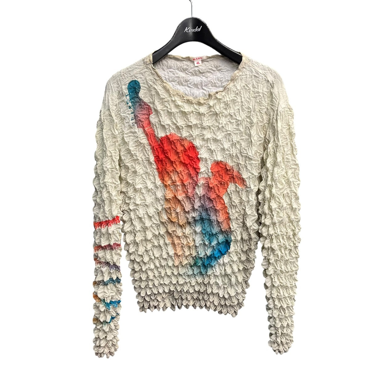 MASU POPCORN SWEAT SHIRTSロングスリーブカットソーMSSS CS0322 古着・中古-1枚目のアイテム画像