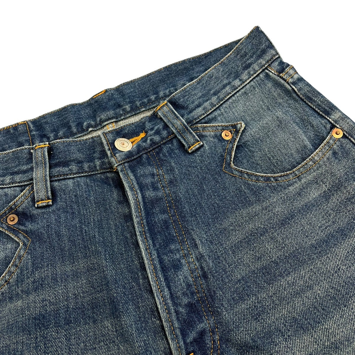 RICE NINE TEN LOVELY FADED JEANSデニムパンツ 古着・中古-3枚目のアイテム画像