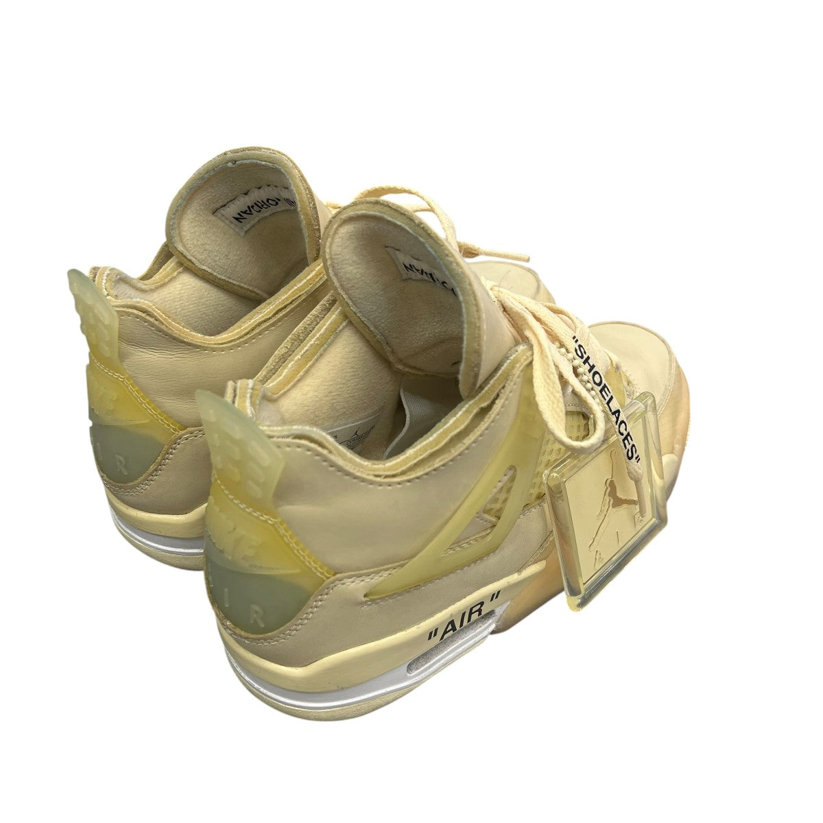 NIKE×OFFWHITE WMNS AIR JORDAN 4 RETRO SPスニーカーCV9388 100 古着・中古-2枚目のアイテム画像