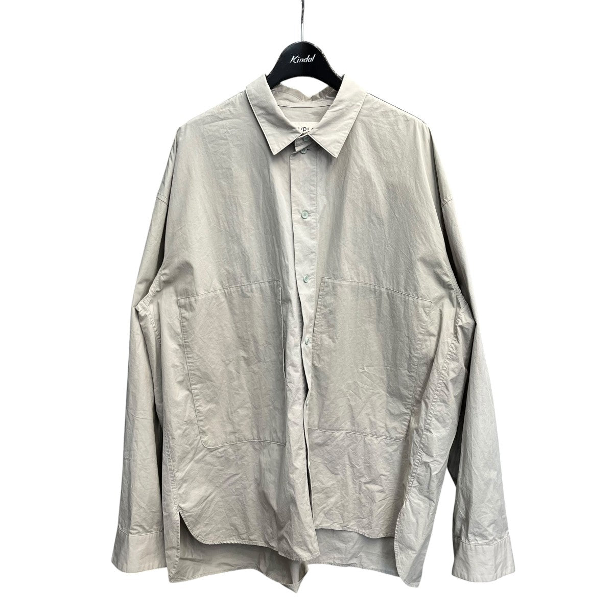 POLYPLOID SHIRT JACKET C長袖シャツ02-C-06 古着・中古-1枚目のアイテム画像