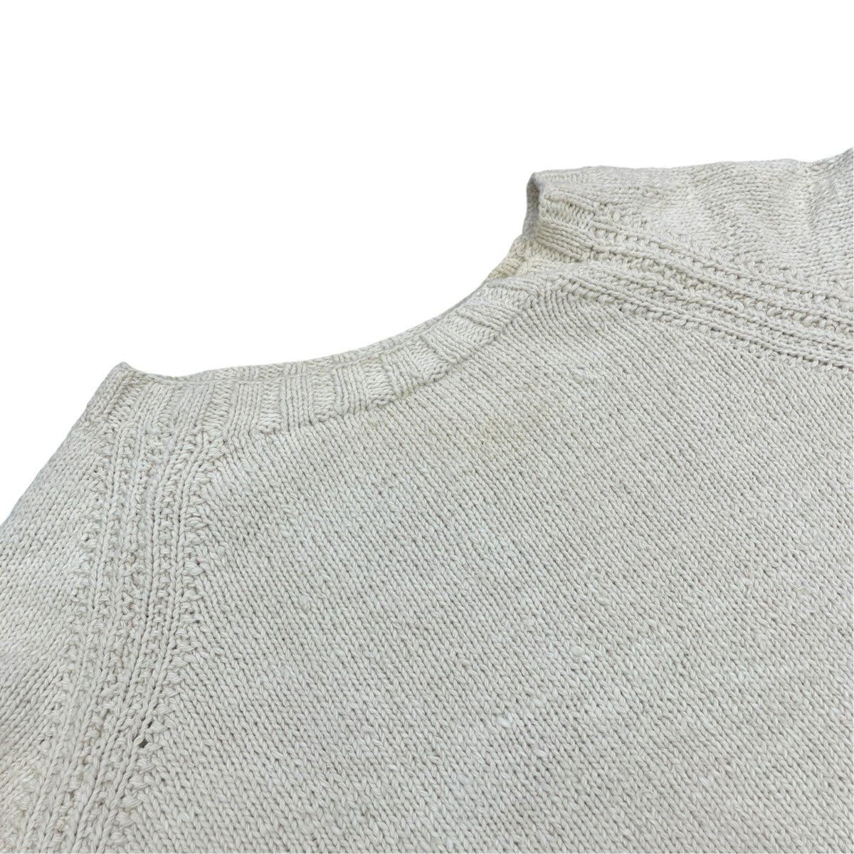 HANDSPUN RAGLAN CREW NECK KNIT長袖ニットN0023