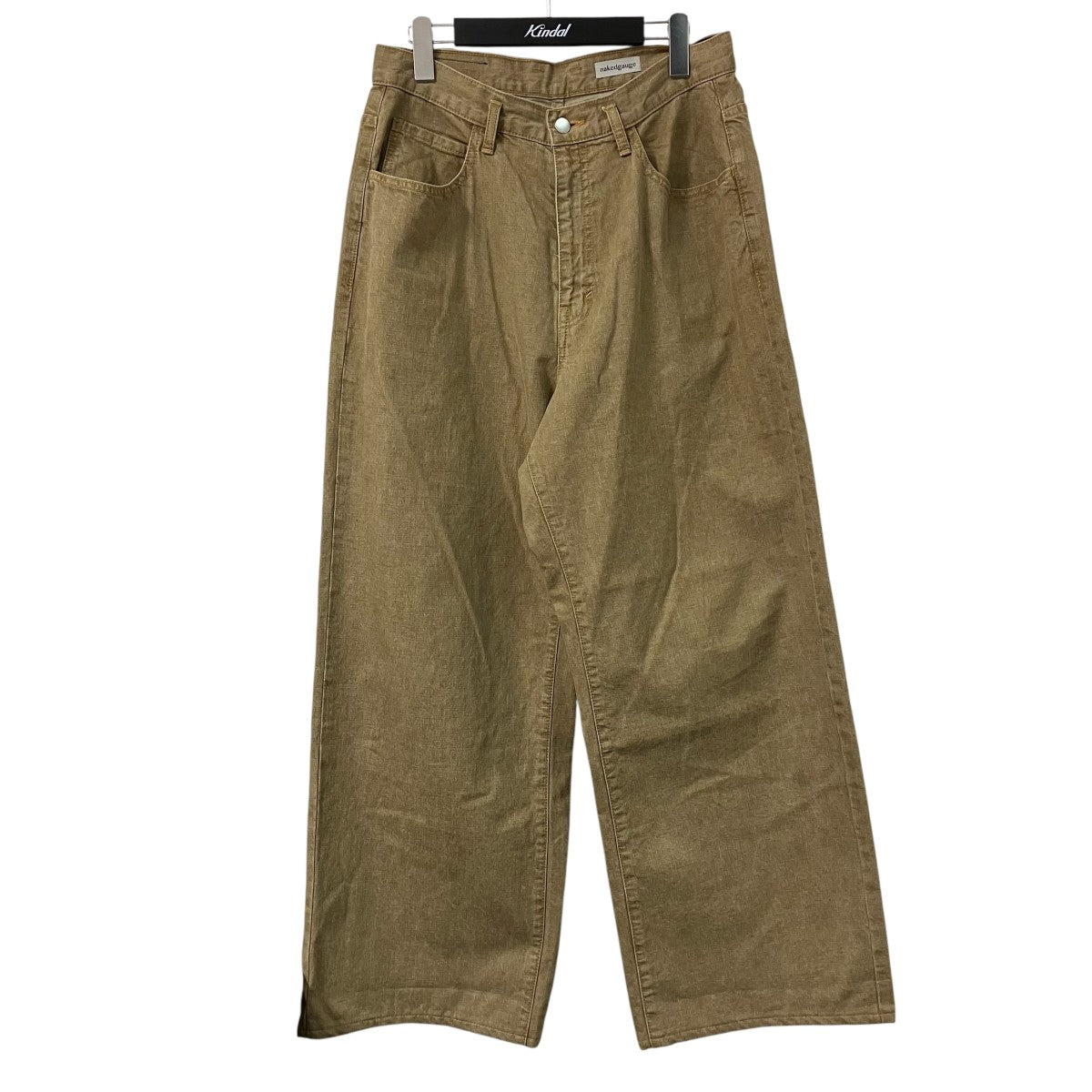 ZIMBABWE COTTON DENIM ASHLEY JEANSワイドデニムパンツN0035