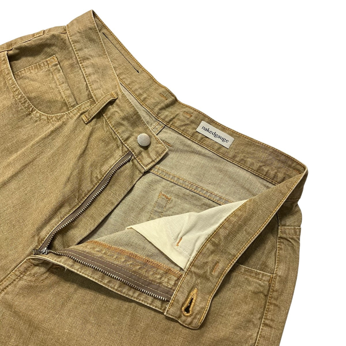 ZIMBABWE COTTON DENIM ASHLEY JEANSワイドデニムパンツN0035
