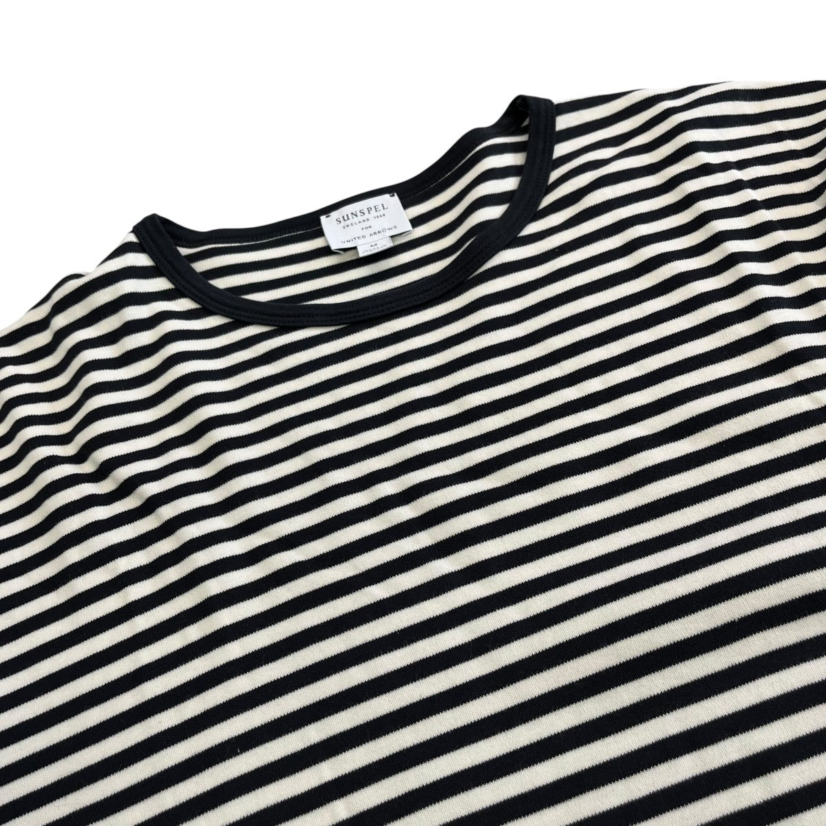 SUNSPEL×UNITED ARROWS ボーダーカットソー 古着・中古-3枚目のアイテム画像