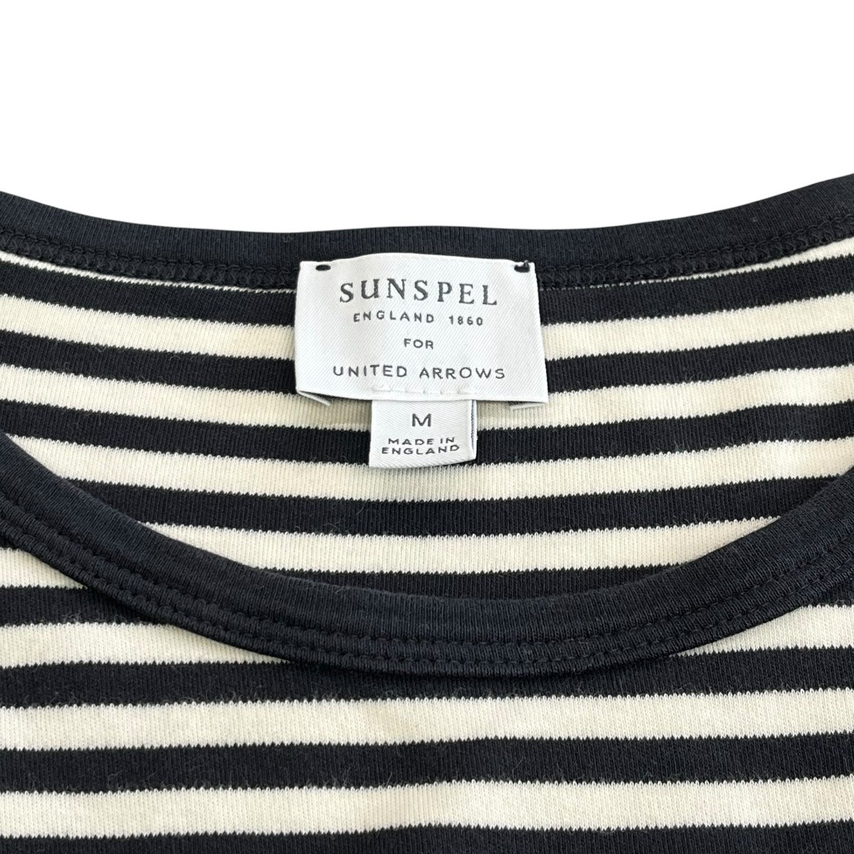 SUNSPEL×UNITED ARROWS ボーダーカットソー 古着・中古-7枚目のアイテム画像