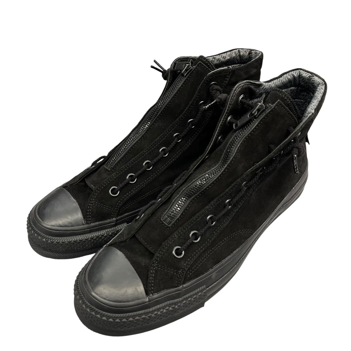 nonnative×MINEDENIM DWELLER TRAINER 2 HI COW LEATHER WITH GORE-TEX by SPINGLEハイカットスニーカーNN-F4753 古着・中古-1枚目のアイテム画像