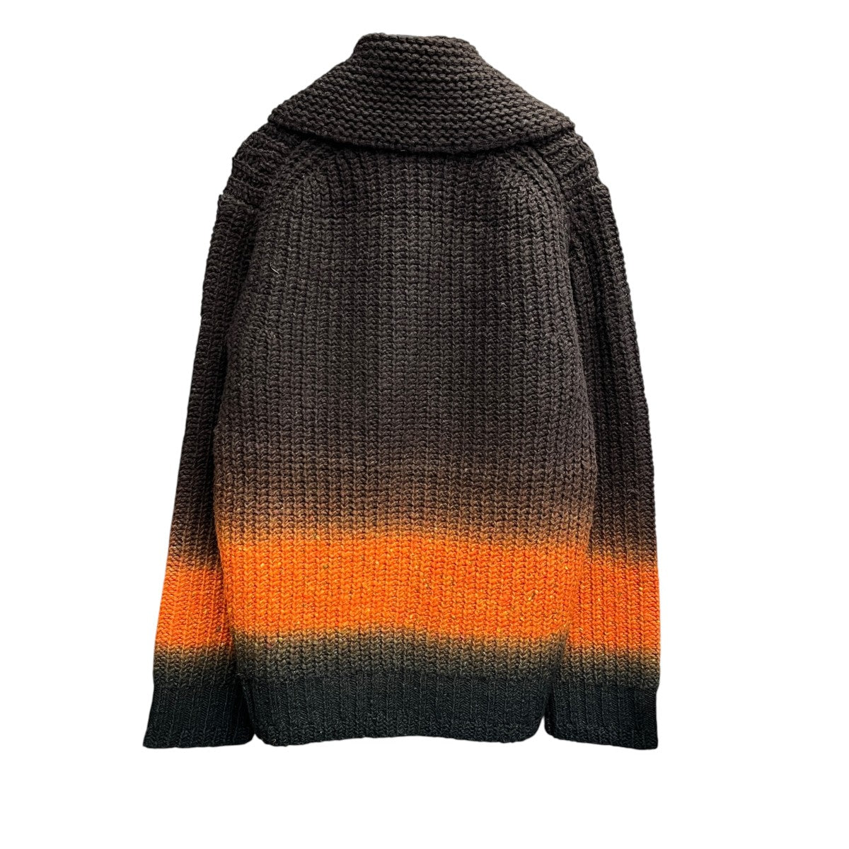 25AWGarment Dye Wool Knit Cardiganグラデーションジップニット25-03831M