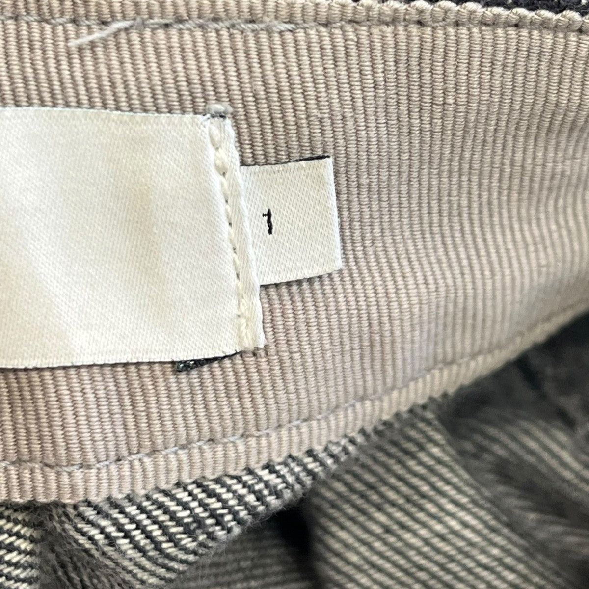 Graphpaper COLORFAST DENIM BELTED PANTデニムパンツGM203-40094B 古着・中古-6枚目のアイテム画像