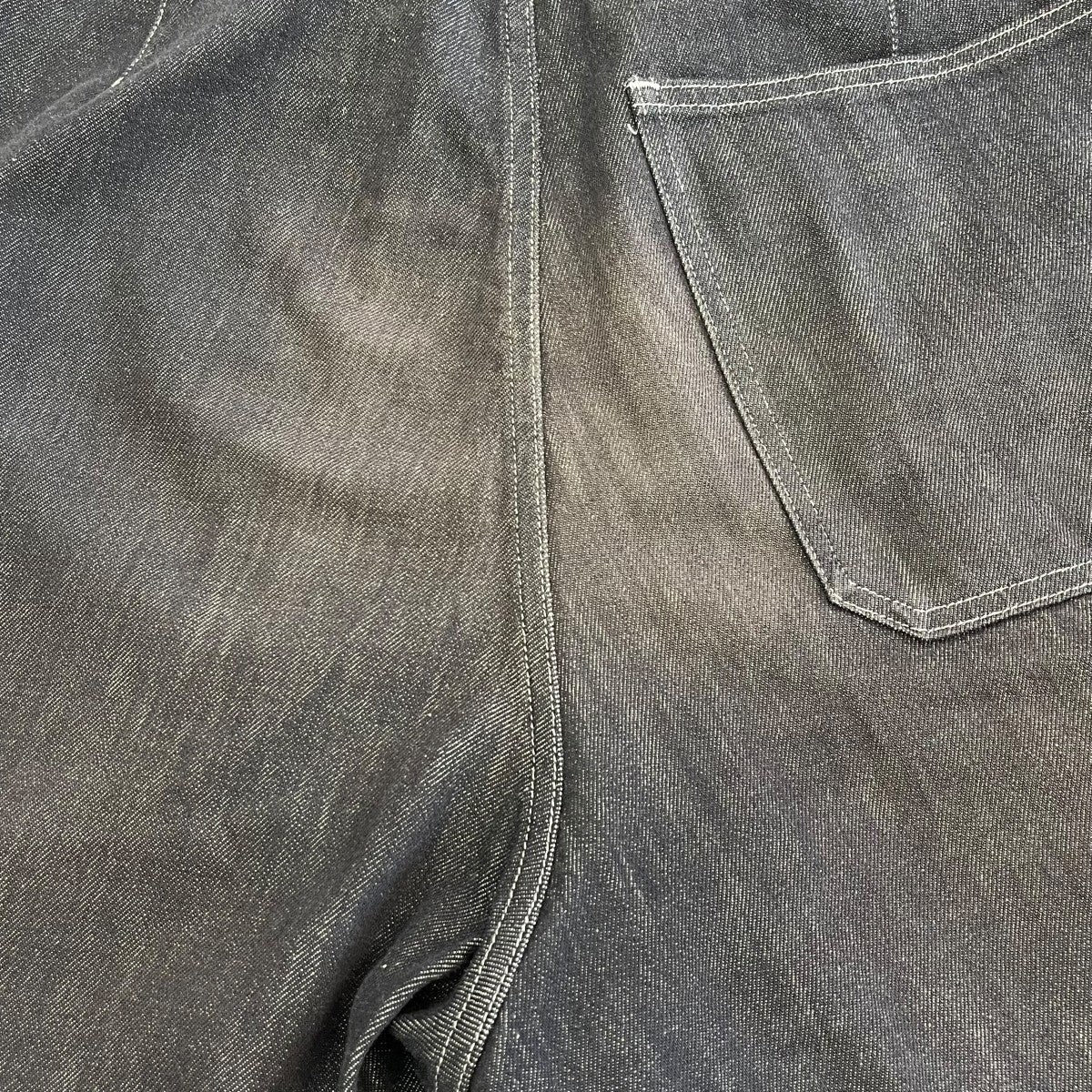 Graphpaper COLORFAST DENIM BELTED PANTデニムパンツGM203-40094B 古着・中古-8枚目のアイテム画像