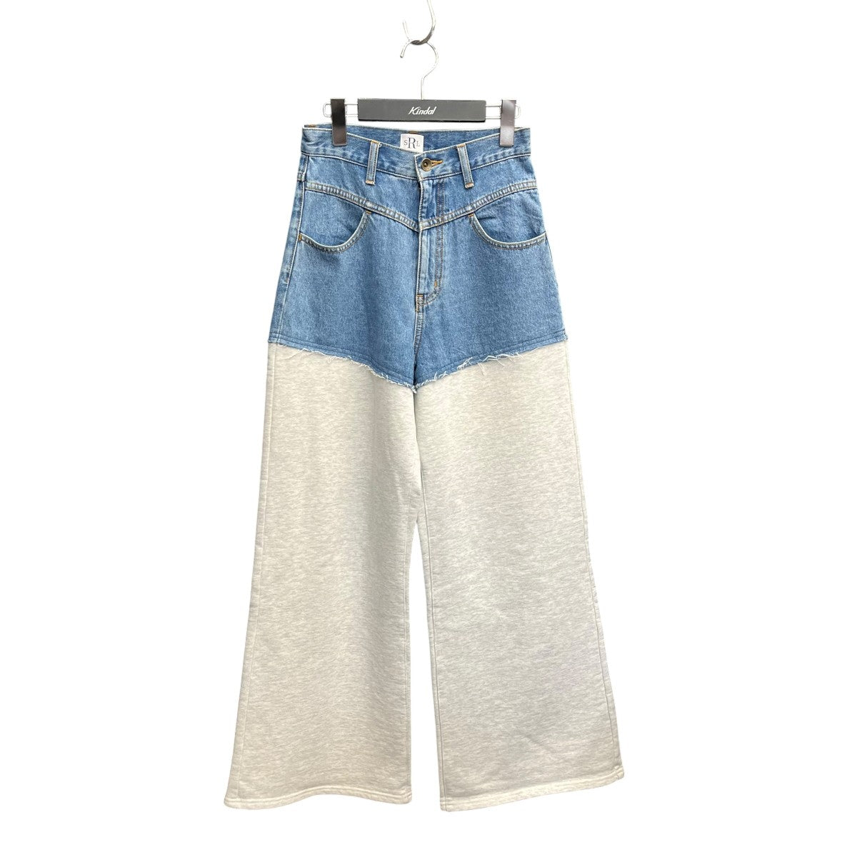 Sea Room Lynn スウェットDockingデニムパンツドッキングパンツ121545338 古着・中古-1枚目のアイテム画像