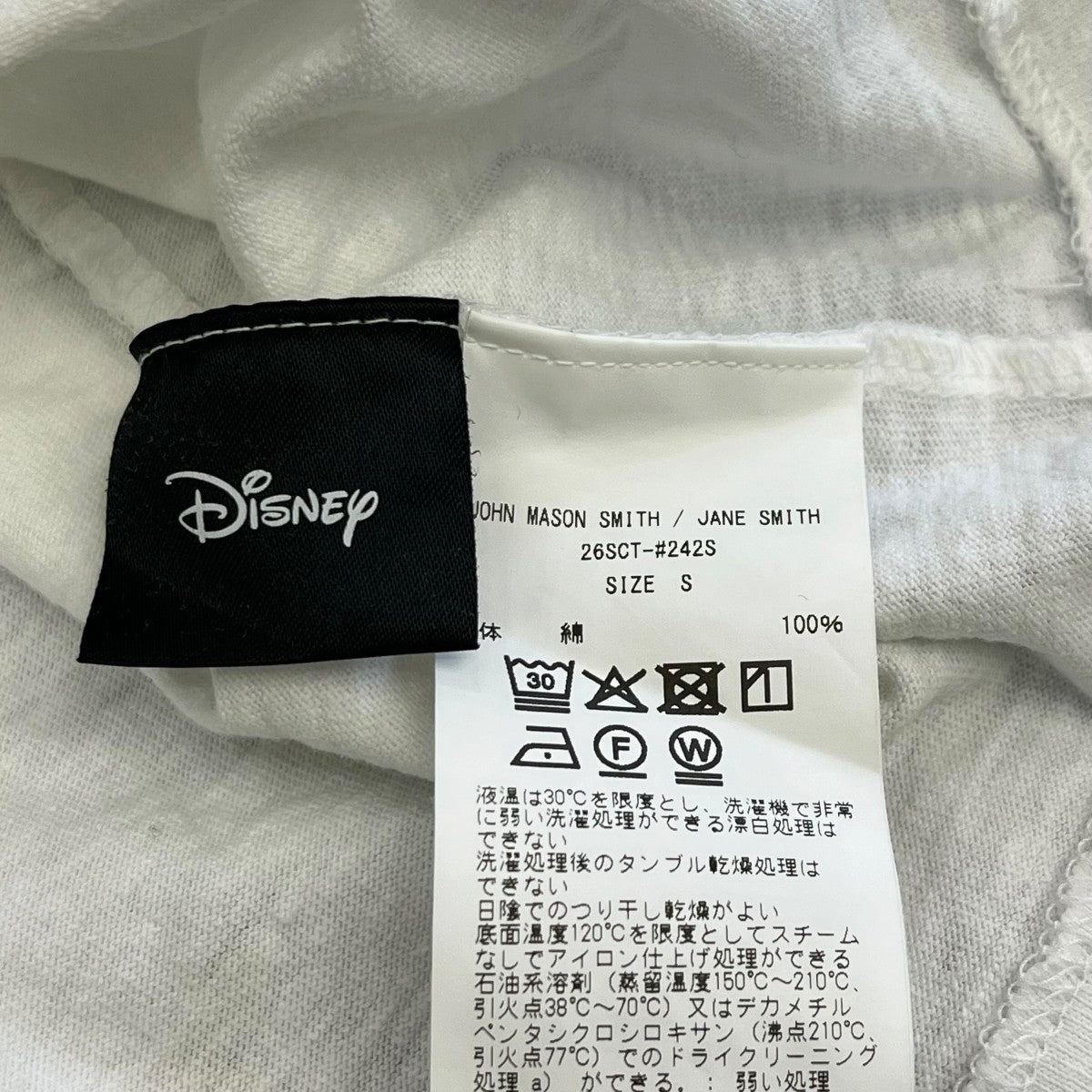 JANE SMITH 26SSMICKEY FACE RINGER TシャツTシャツ26070380003410 古着・中古-6枚目のアイテム画像