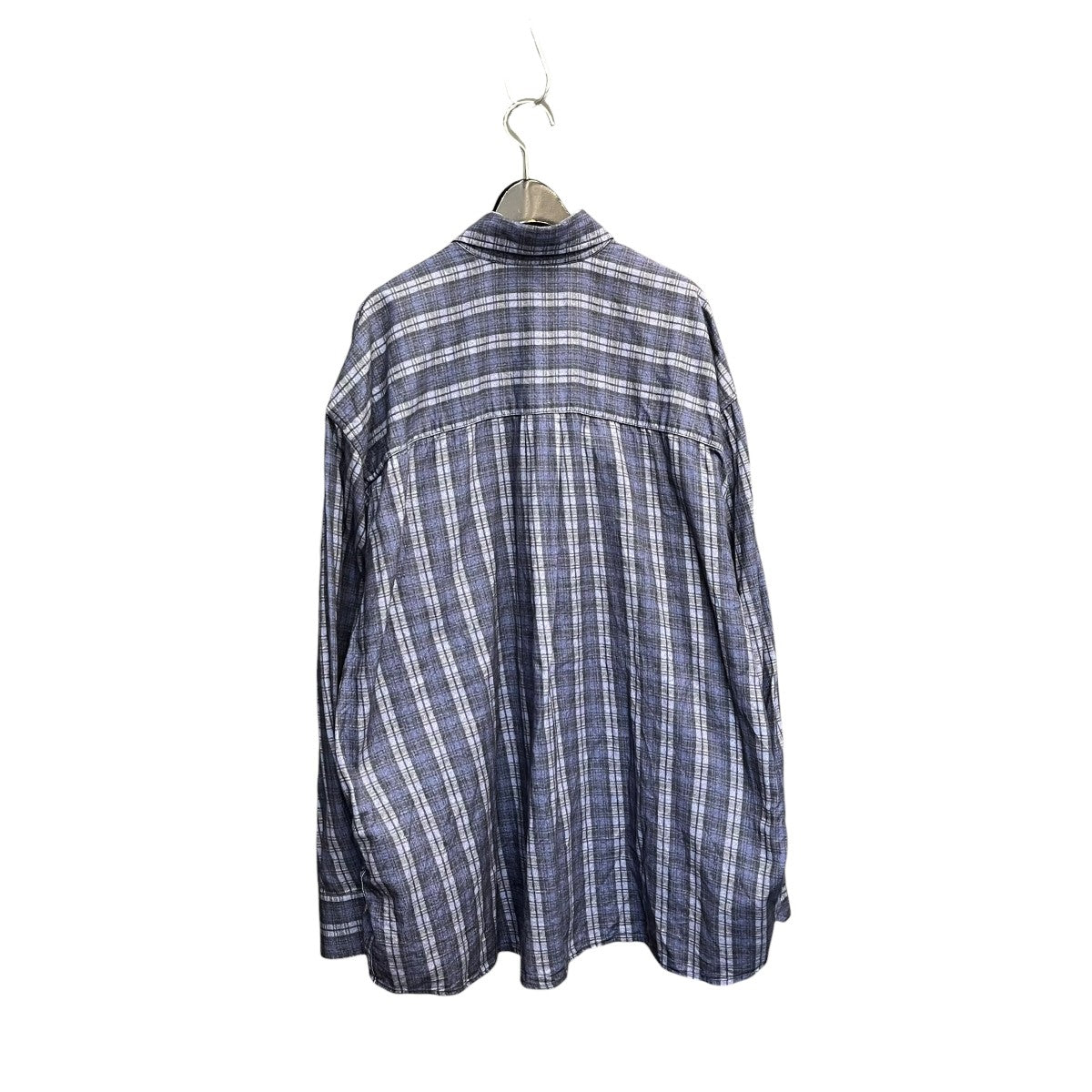 OUR LEGACY BORROWED SHIRTチェックシャツM2262BCP 古着・中古-2枚目のアイテム画像