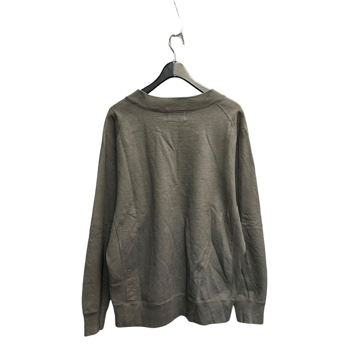 ONE-SIDE KIMONO SLEEVE V-NECK SWEAT SHIRTスウェットRM231-010
