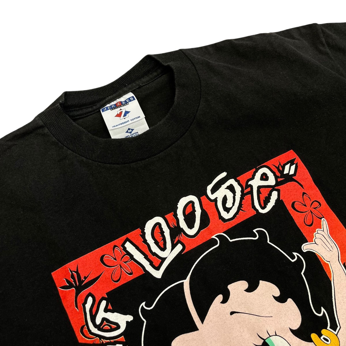 USED JERZEES USA製 90S BETTY半袖カットソー 古着・中古-3枚目のアイテム画像